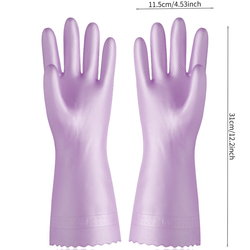 Waterproof Latex Gloves for Kitchen Cleaning Housework and Dishwashing