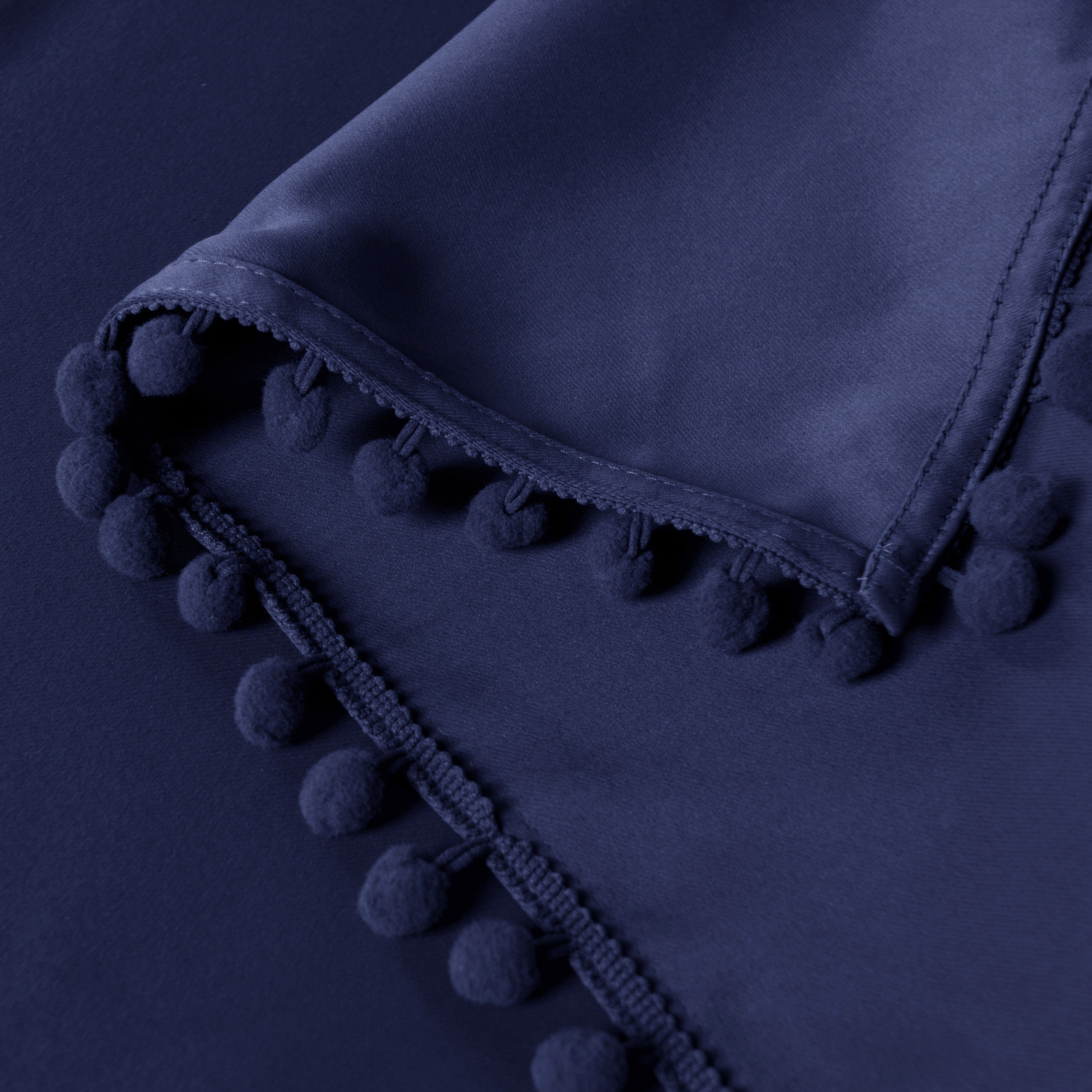 Thermal Insulated Blackout Curtain Panel for Living Room and Kitchen, Rod Pocket Design