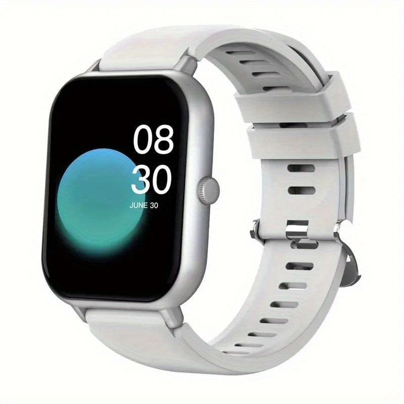 1.83 Inch Full Screen Metal Body Smart Watch for Android iPhone with Wireless Voice Calling and IP68 Water Resistance