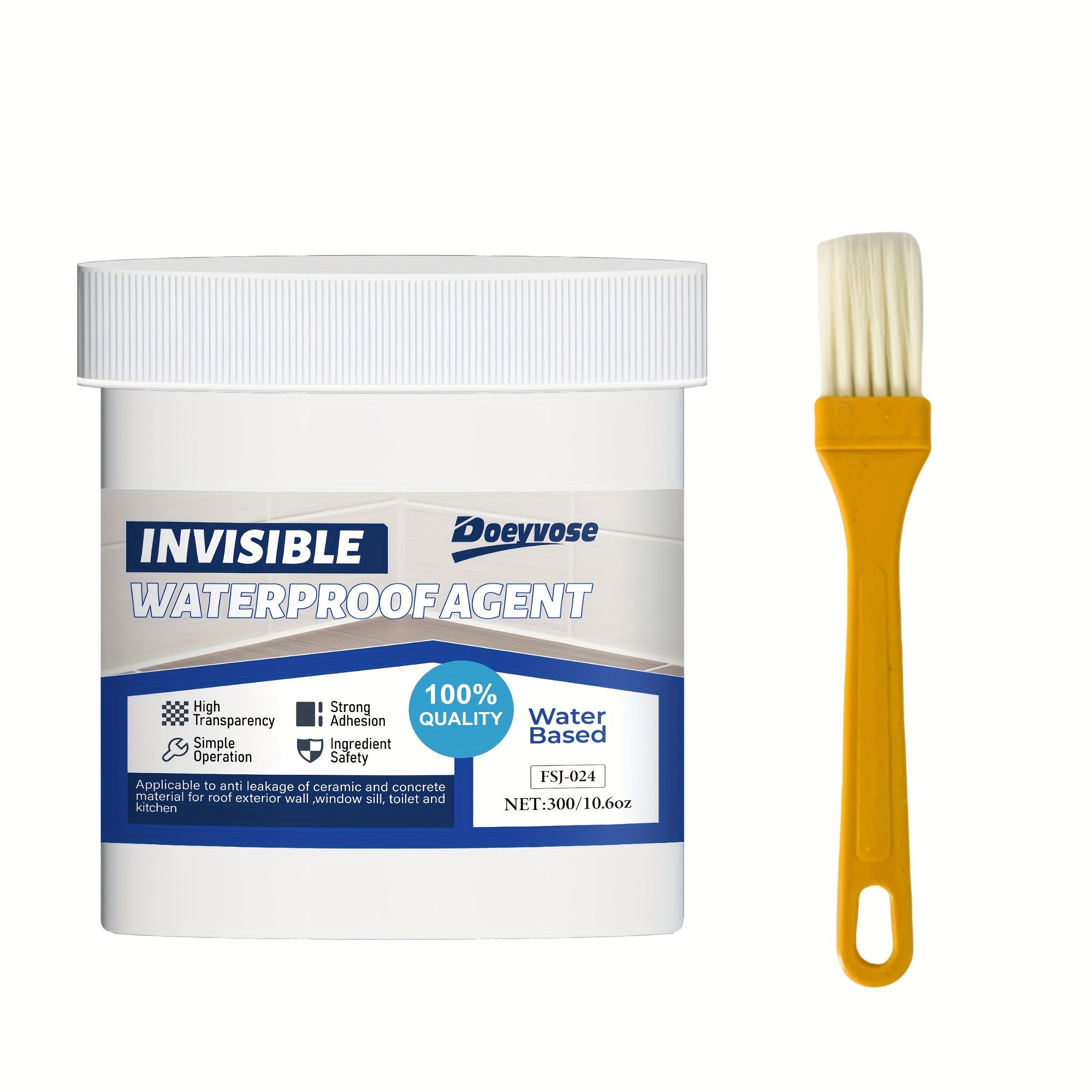 RV Roof Sealant Waterproof Coating Multi-Use High-Temp Resistant