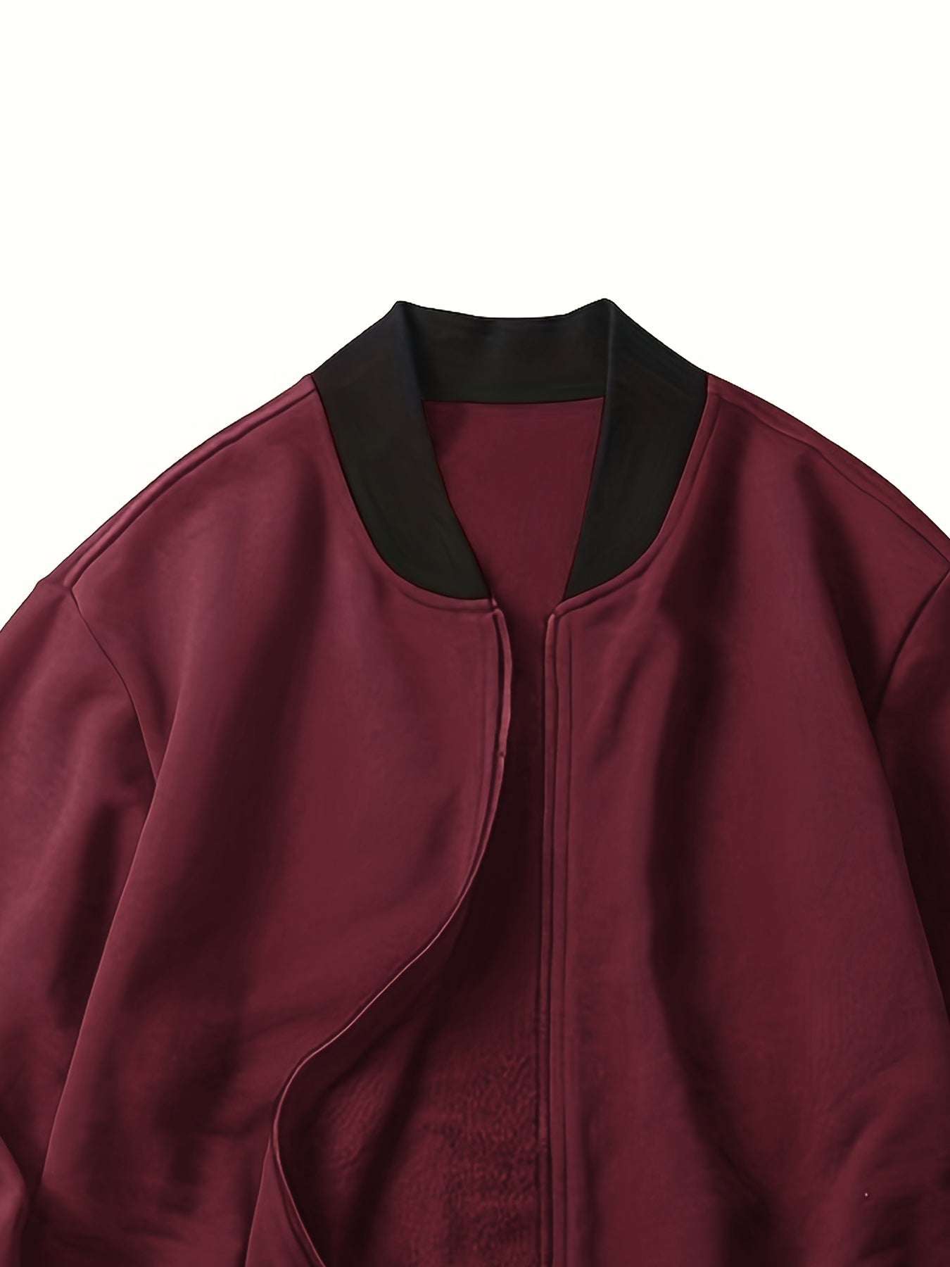 Men's Solid Color Polyester Knit Cardigan Sweater Jacket for Casual and Sports