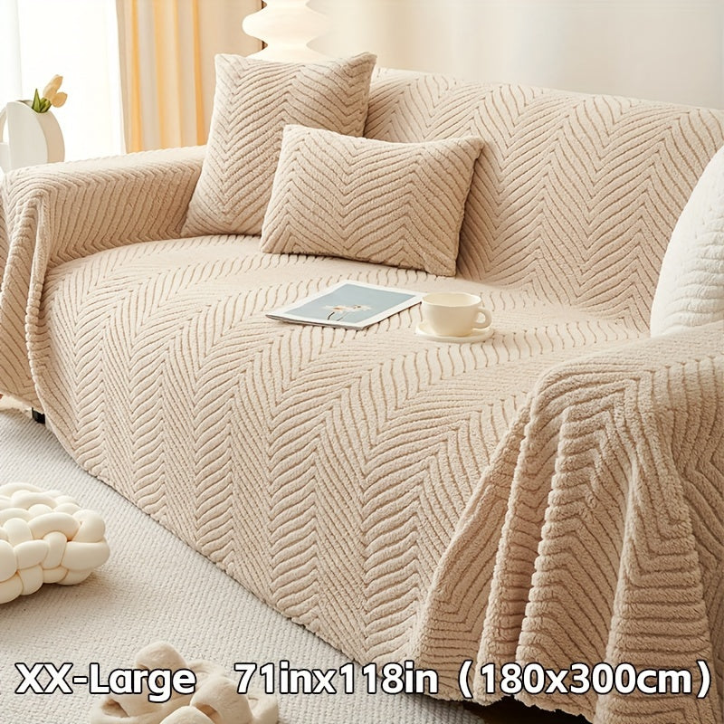 Qalin, uy hayvonlariga qulay divan qoplamasi yotoqxona, ofis yoki yashash xonasidagi mebellarni himoya qilish uchun.