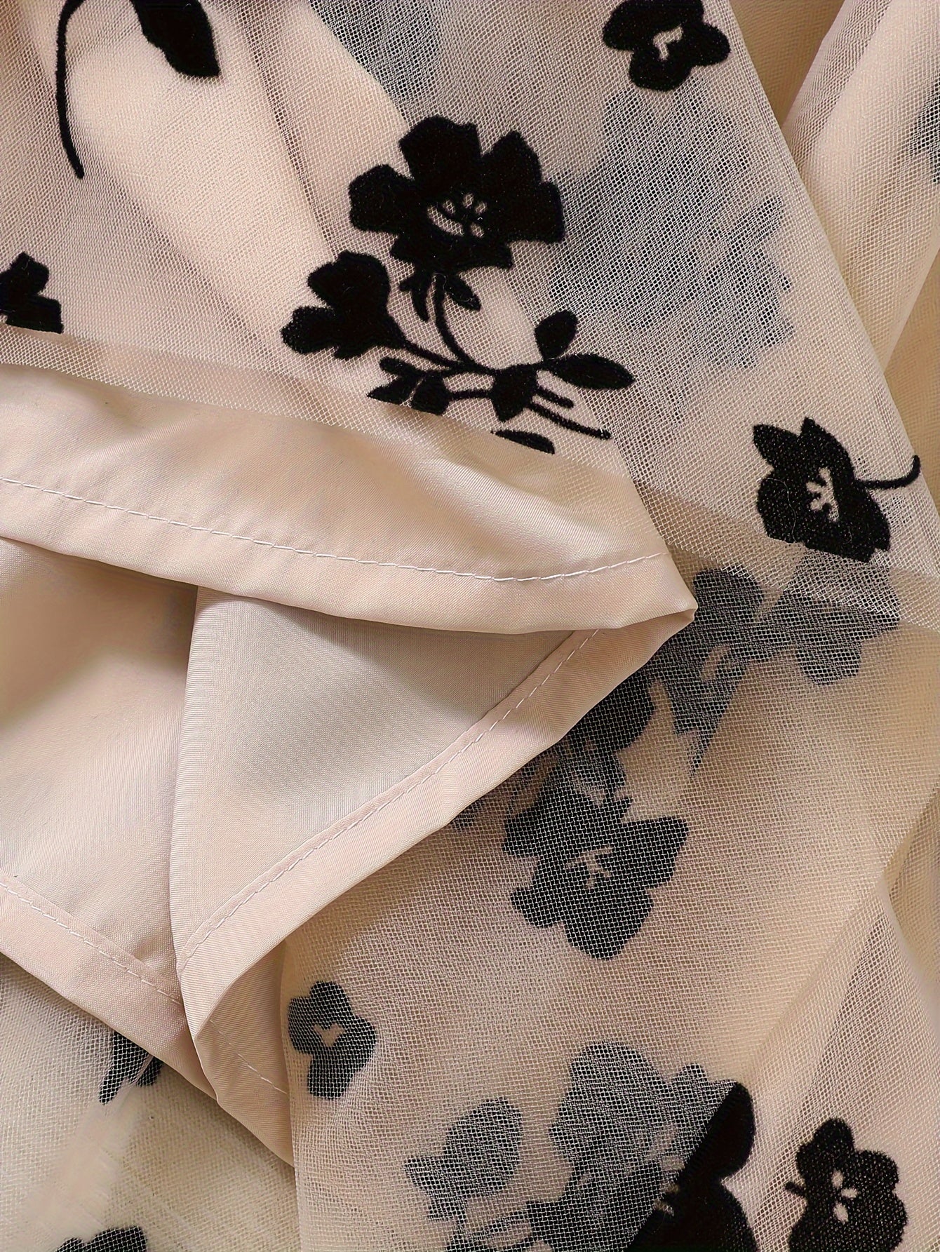 Girls Summer Splicing Flower Graphic Cami Tutu Dress for Kids