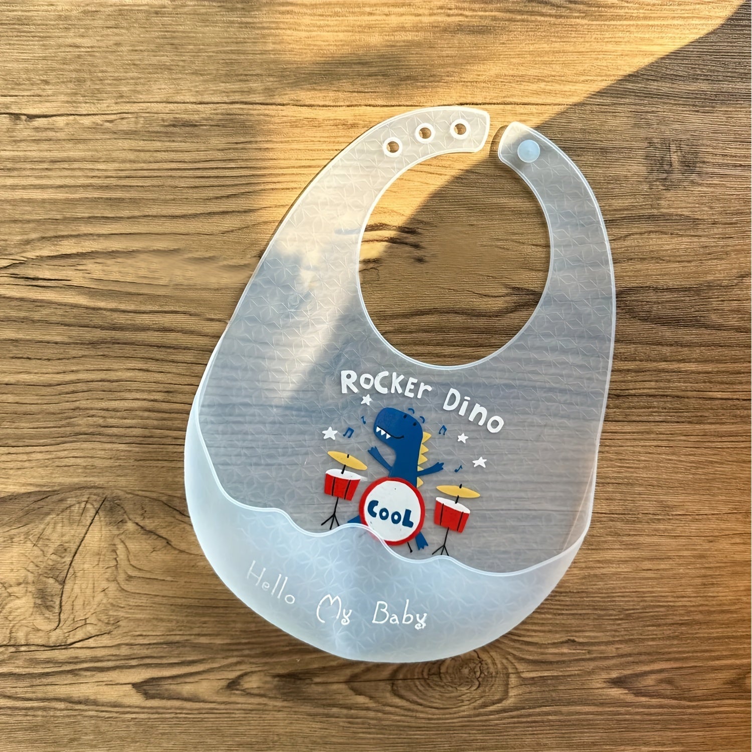 Babero de silicona para bebés y niños pequeños, impermeable, suave, duradero, para alimentar