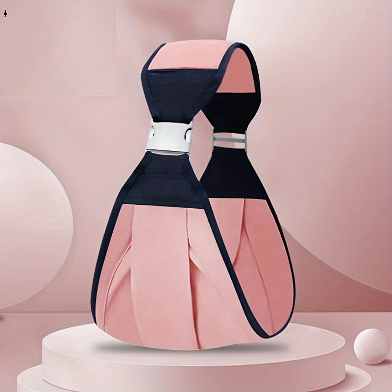 Adjustable Baby Carrier with Stripes Cotton Blend Secure Buckle for Infant Travel