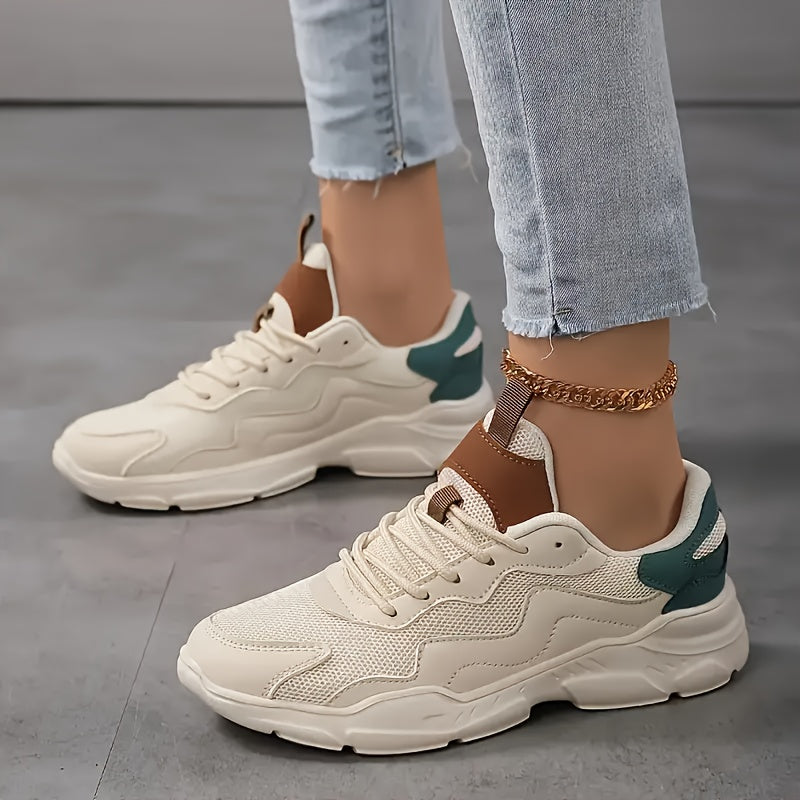 Women's Casual Round-Toe Sports Sneakers All-Day Comfort