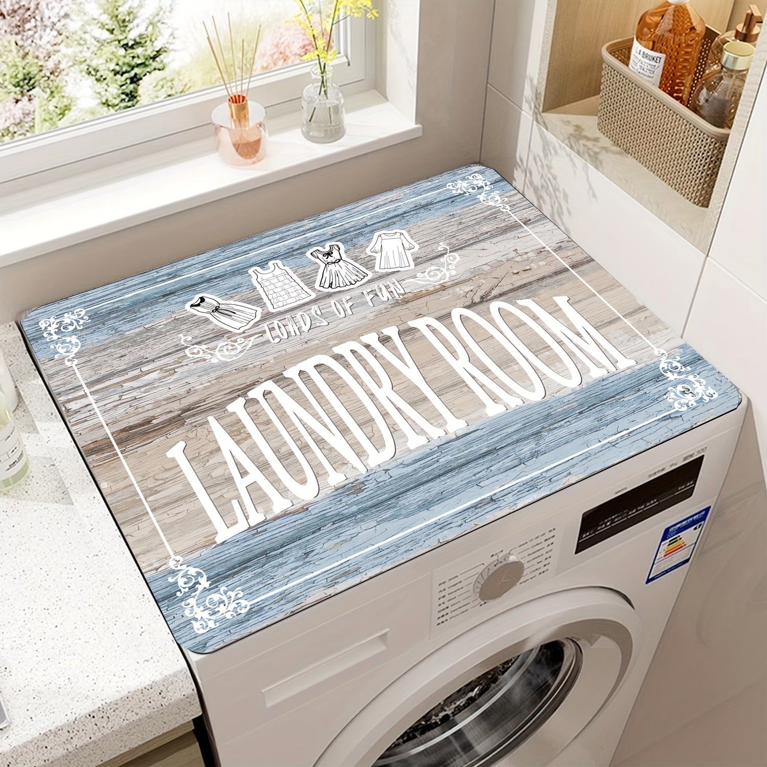 Voshinalar va quritgichlar uchun himoya qoplamasi, yuvish mashinalari va quritgichlar uchun quruq changga qarshi mato