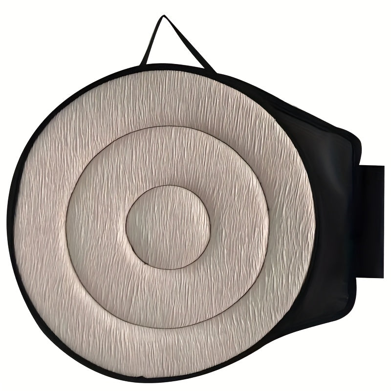 Universal Car Seat Cushion 360° Rotating Memory Foam Soft Polyester