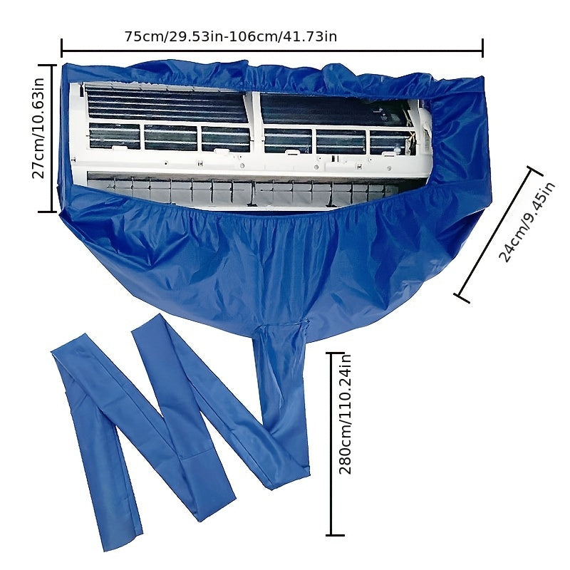 Cloth Tube Water Catching Cover for 1.5P Home Air Conditioner Cleaning Kit