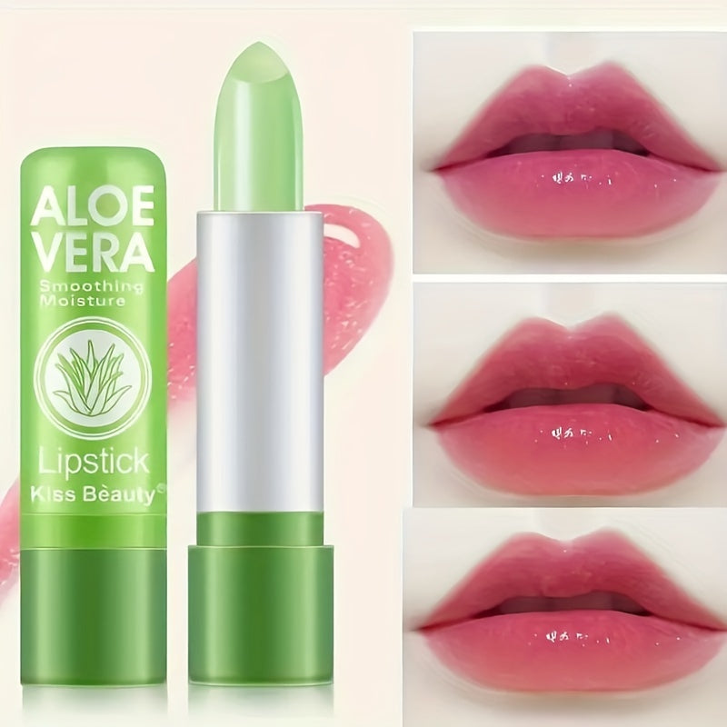 Women's Color-Changing Moisturizing Lipstick Waterproof Lip Balm