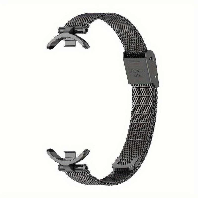 Stainless Steel Milanese Loop Watch Strap for Xiaomi Smart Band 3-9