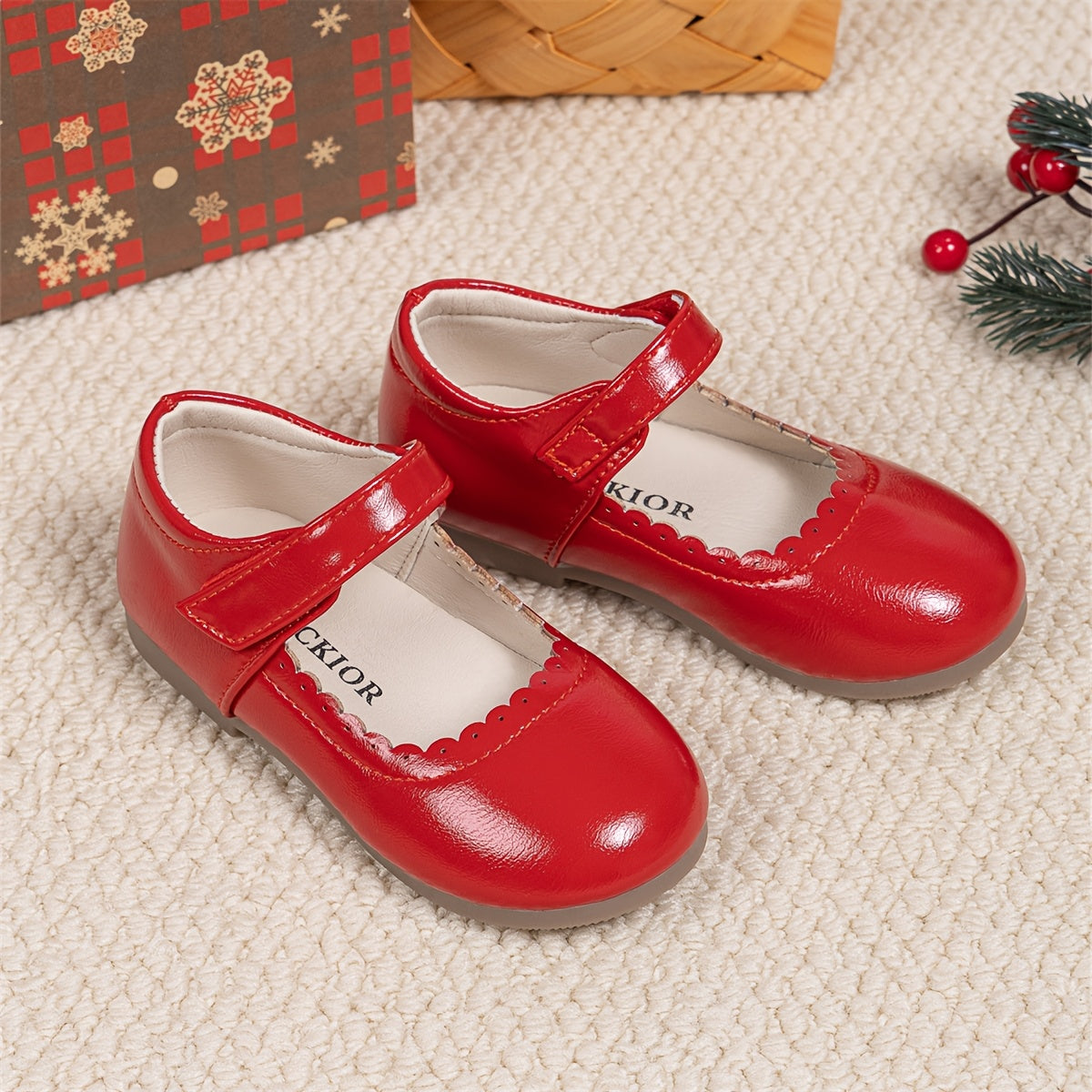 Zapatos de niña PU Mary Jane para todas las estaciones, ligeros, de color sólido, punta redonda, ideales para fiestas y bodas