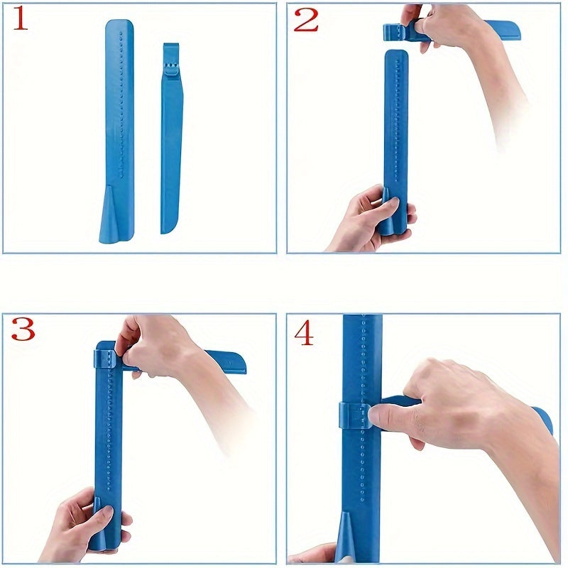 Cake Icing Smoother Tool Set with Handle Plastic Baking Decorating Accessories