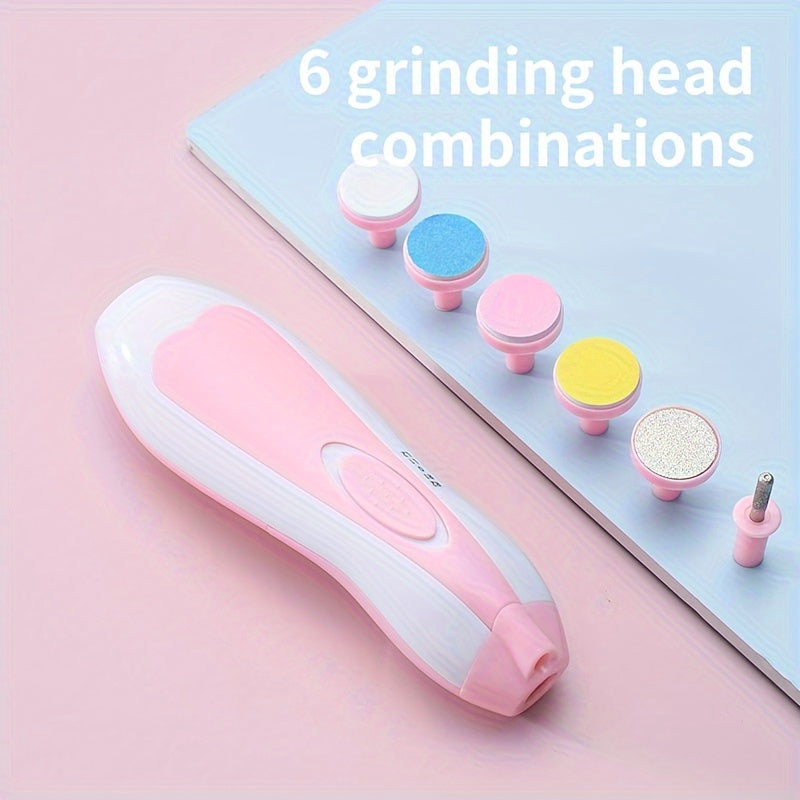 Baby Nail Trimmer with LED Light and Safety Clippers 6-in-1 Grooming Kit for Newborns and Toddlers