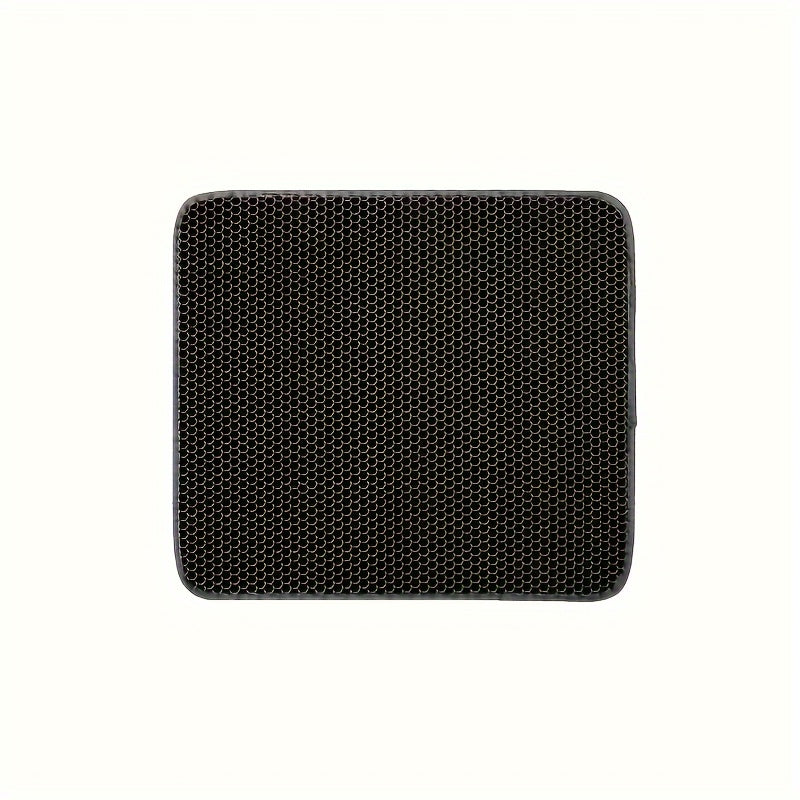 Double Layer Honeycomb Cat Litter Mat Waterproof Washable Reusable Indoor