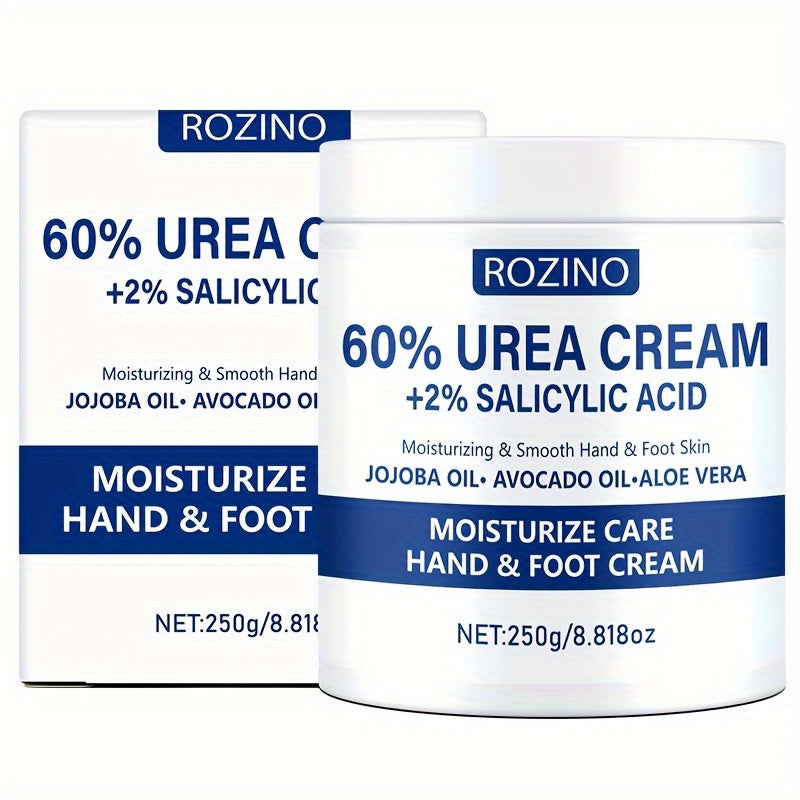 Urea Hand and Foot Cream 250g Moisturizing Salicylic Acid Jojoba Avocado