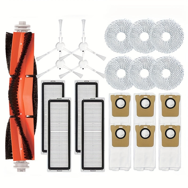 Запчасти для XIAOMI Mijia Omni Robot X10+/ Dreame S10 Pro/ Dreame L10s Ultra Robot Vacuum, включая основную боковую щетку, HEPA-фильтр и швабру.