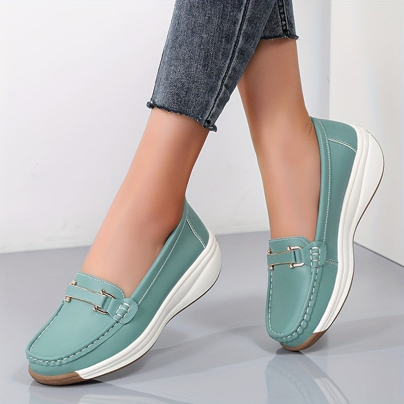 Zapatos planos tipo Mary Jane con cubierta de imitación para mujer, con borlas y diseño sin cordones