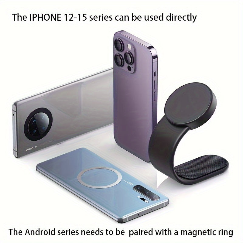 Universal Aluminum Alloy Car Phone Holder Dashboard Mount Rotatable Waterproof