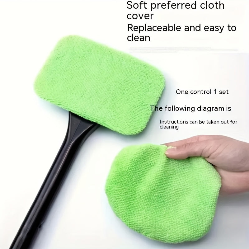 Multi-Functional Car Windshield Cleaning Kit for Interior Dust Removal and Dehumidification