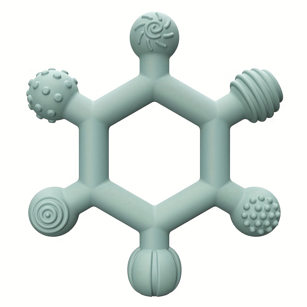 Children's Silicone Teething Toys for Babies 0-18 Months Dishwasher Safe Gift