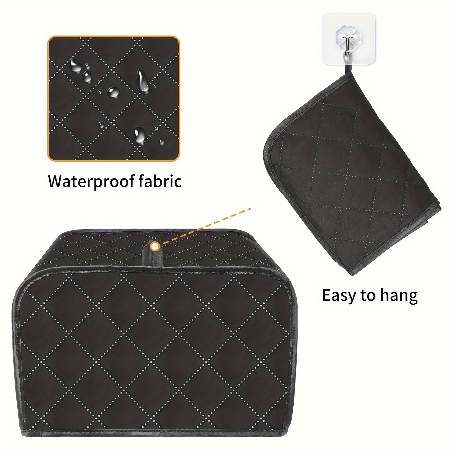 Waterproof Dustproof Toaster Cover Washable Kitchen Appliance Protector