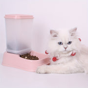 Large Capacity Automatic Pet Feeder for Cats and Dogs Non-Electric Indoor Use