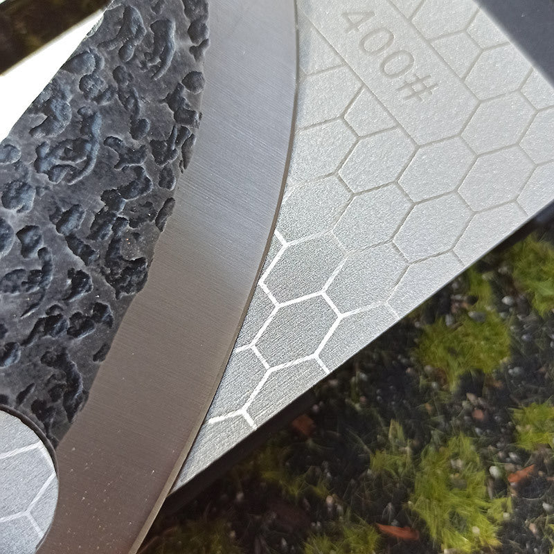 Oshxona pichog'lari uchun olmosni qirqish toshi, ikki tomonlama, 200/1200 qum, qo'lda ishlov berish asbobi