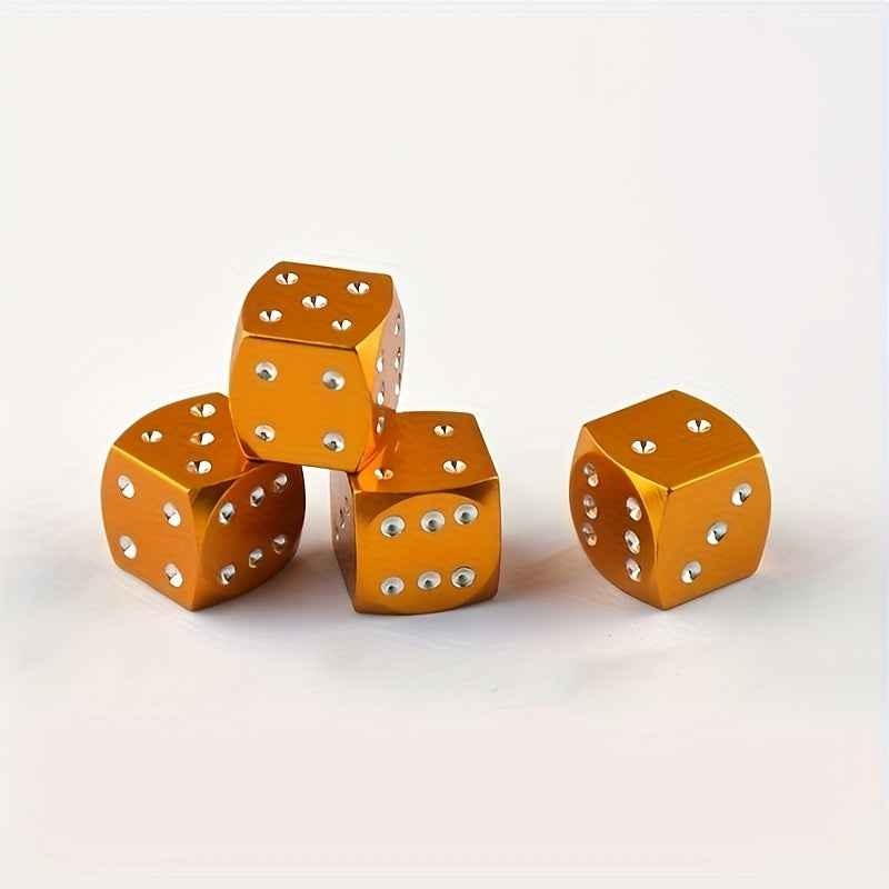 4 шт. алюминиевые сплавные цветные кубики для воздухозаборников, универсальные крышки для шин для автомобиля и мотоцикла