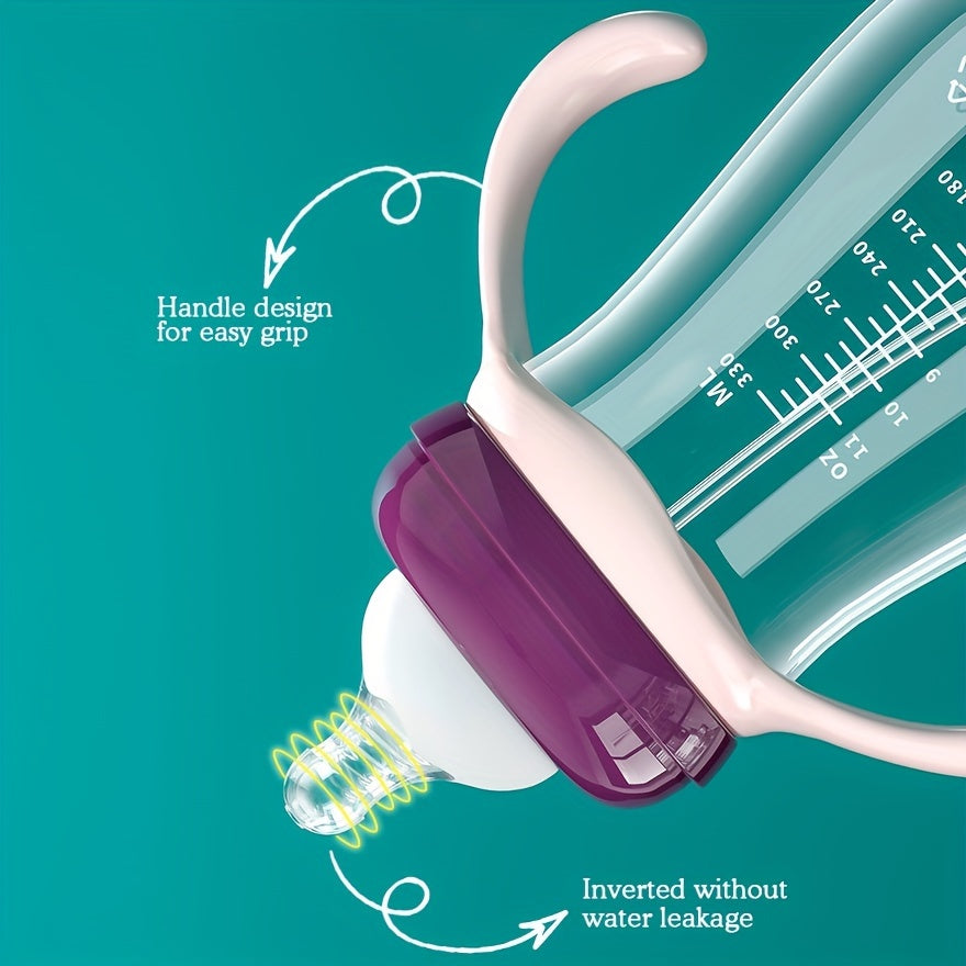 240ml BPA-Free Shatterproof Baby Feeding Bottle Made of PP with High Temperature Resistance