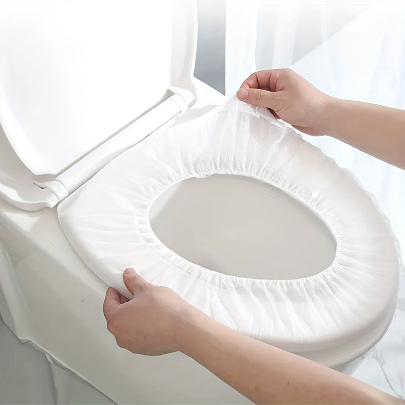 Disposable Toilet Seat Covers Pack of 10 or 20 for Travel Camping and Teen Gifts