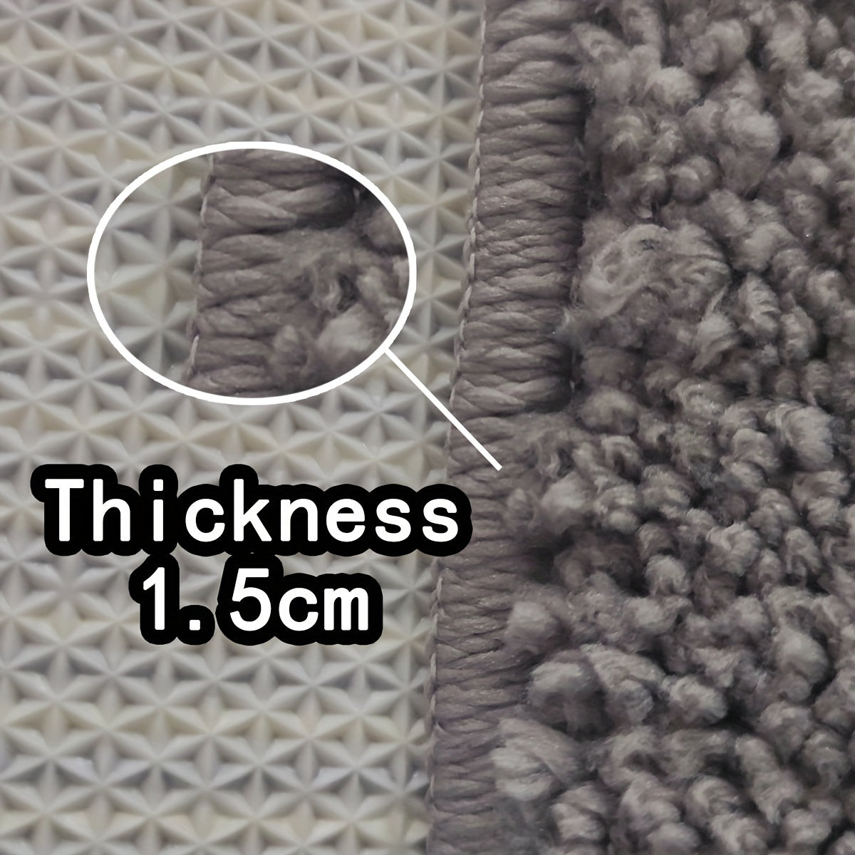 Yumshoq va qulay kulrang hammom gilami, super so‘ruvchan mikroto‘qima bilan tayyorlangan, sirpanmaydigan orqa qismi bilan. Kuzgi bezaklar, hammom, oshxona, kir yuvish xonasi, yotoqxona, dush va ichki foydalanish uchun mukammal. Ushbu zamonaviy va...