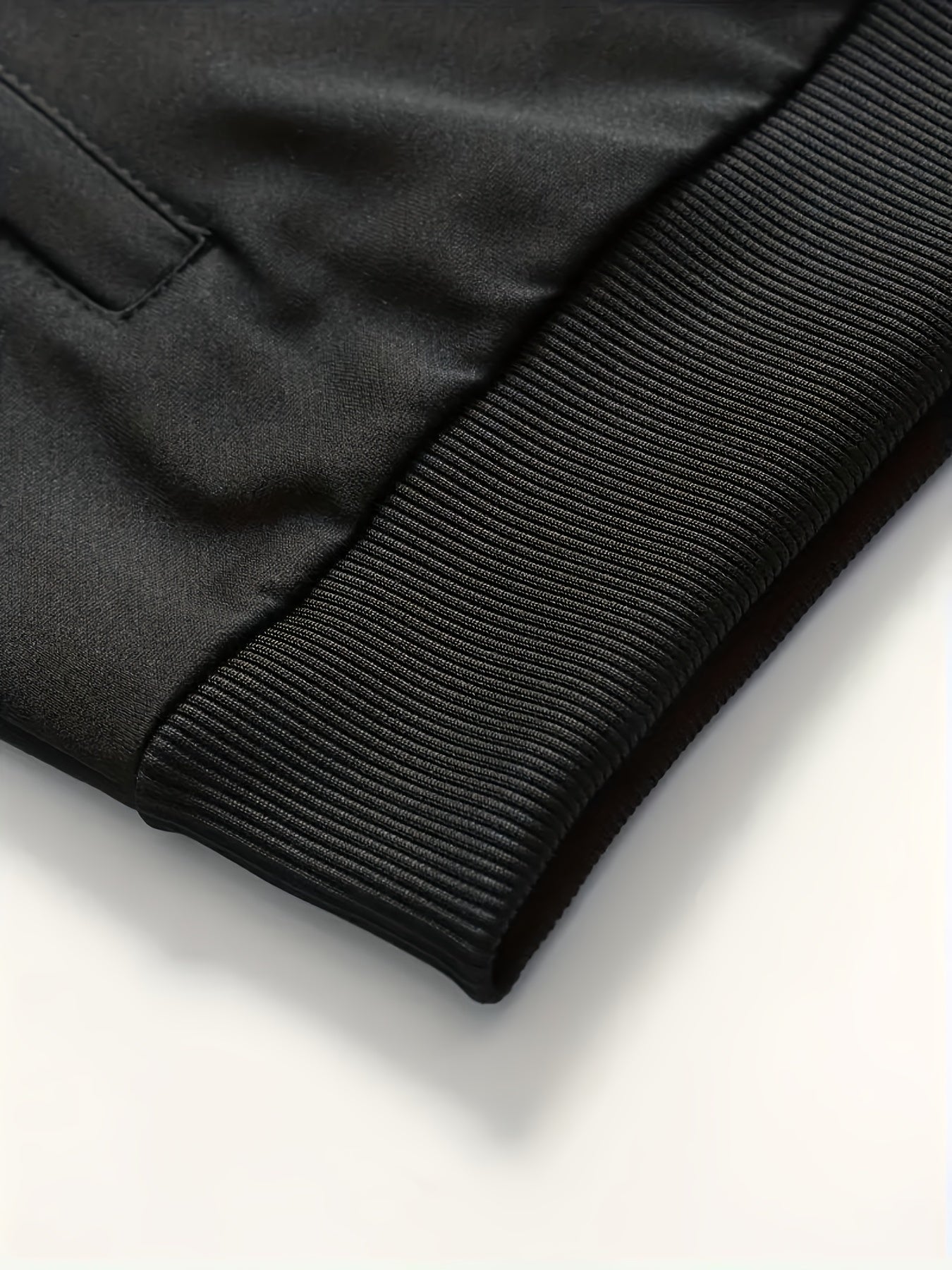 Men's Cozy Knit Polyester Pajama Set with Cardigan and Pocket Pants for Fall