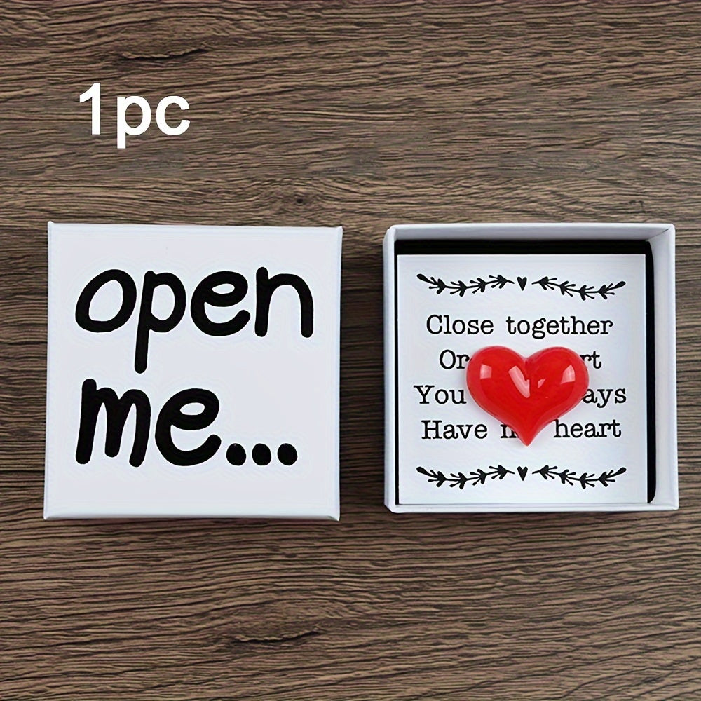 Uzun masofa juftliklari uchun yurak shaklidagi rezin memento, sevgiliga yoki qizga sovgʻa