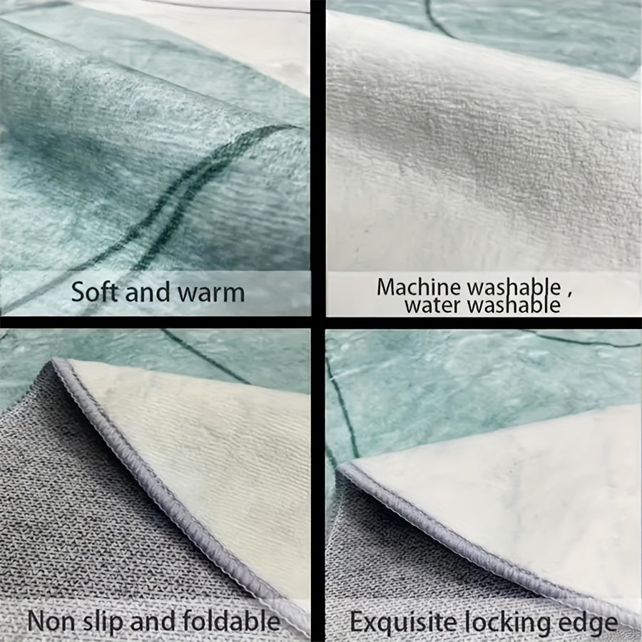 Outdoor Doormat Non-Slip Bohemian Mandala Thick Soft Sand Imprint