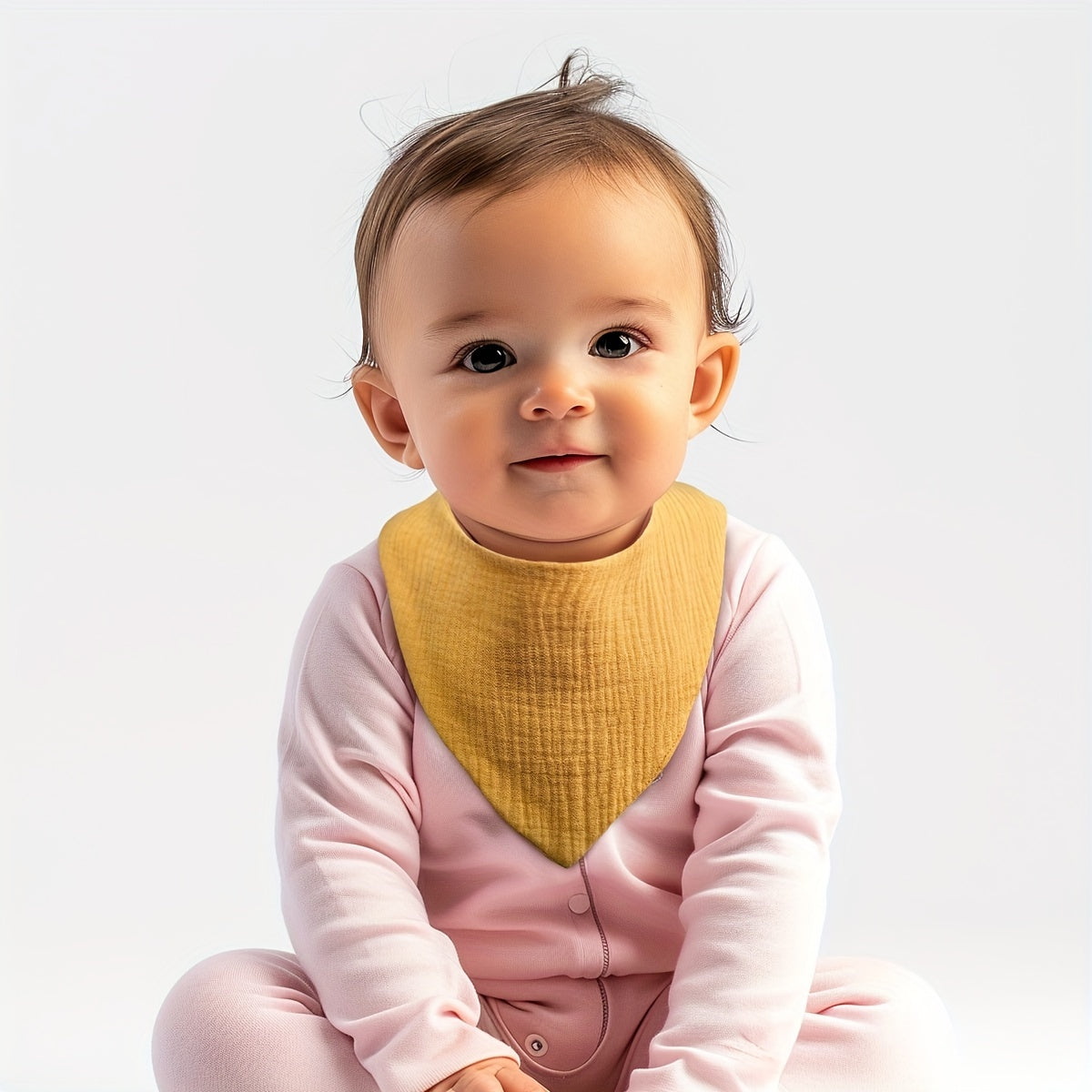 Набор из 10 4-слойных хлопковых марлевых нагрудников с регулируемой посадкой, водопоглощающих, дышащих и мягких. Идеально подходит в качестве подарка на Рождество, Хэллоуин, День благодарения, Новый год или День святого Валентина.