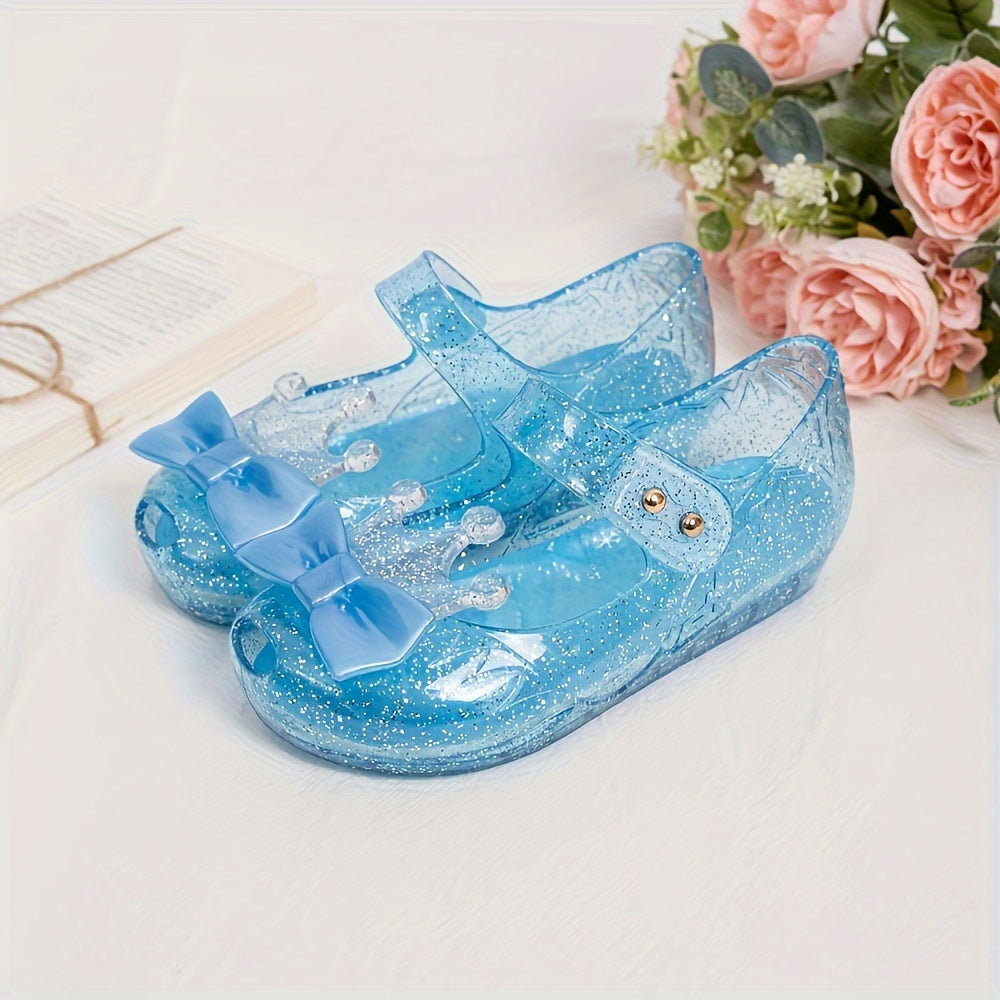 Girls' Bowknot Sandals Breathable Non-Slip Summer Casual Beach Shoes