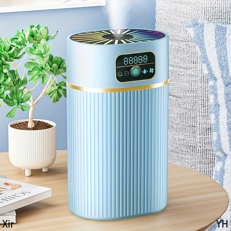 Large Capacity Silent Humidifier with Breathing Light for Home Office