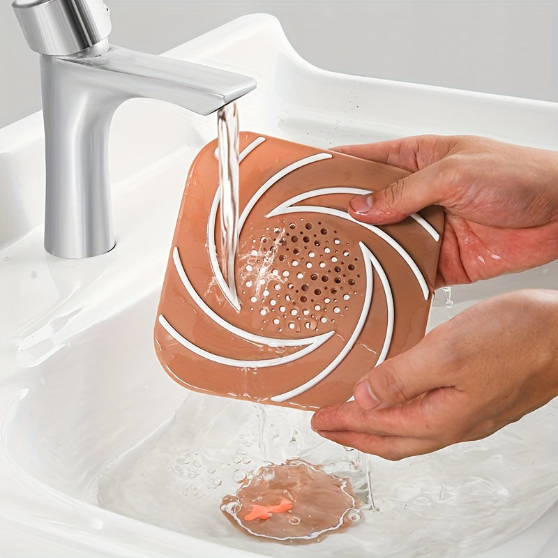 Cubierta de desagüe de suelo de silicona para baño, prevención de olores y protección contra fugas