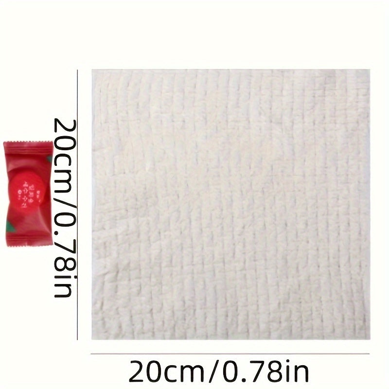 Bir martalik siqilgan tabletka sochiqlari, sayohat, ish safarlari, makiyajni olib tashlash va yuzni tozalash uchun ideal. Uy va hammom uchun ajoyib ta'minot. 50, 100 yoki 200 dona to'plamlarda mavjud.