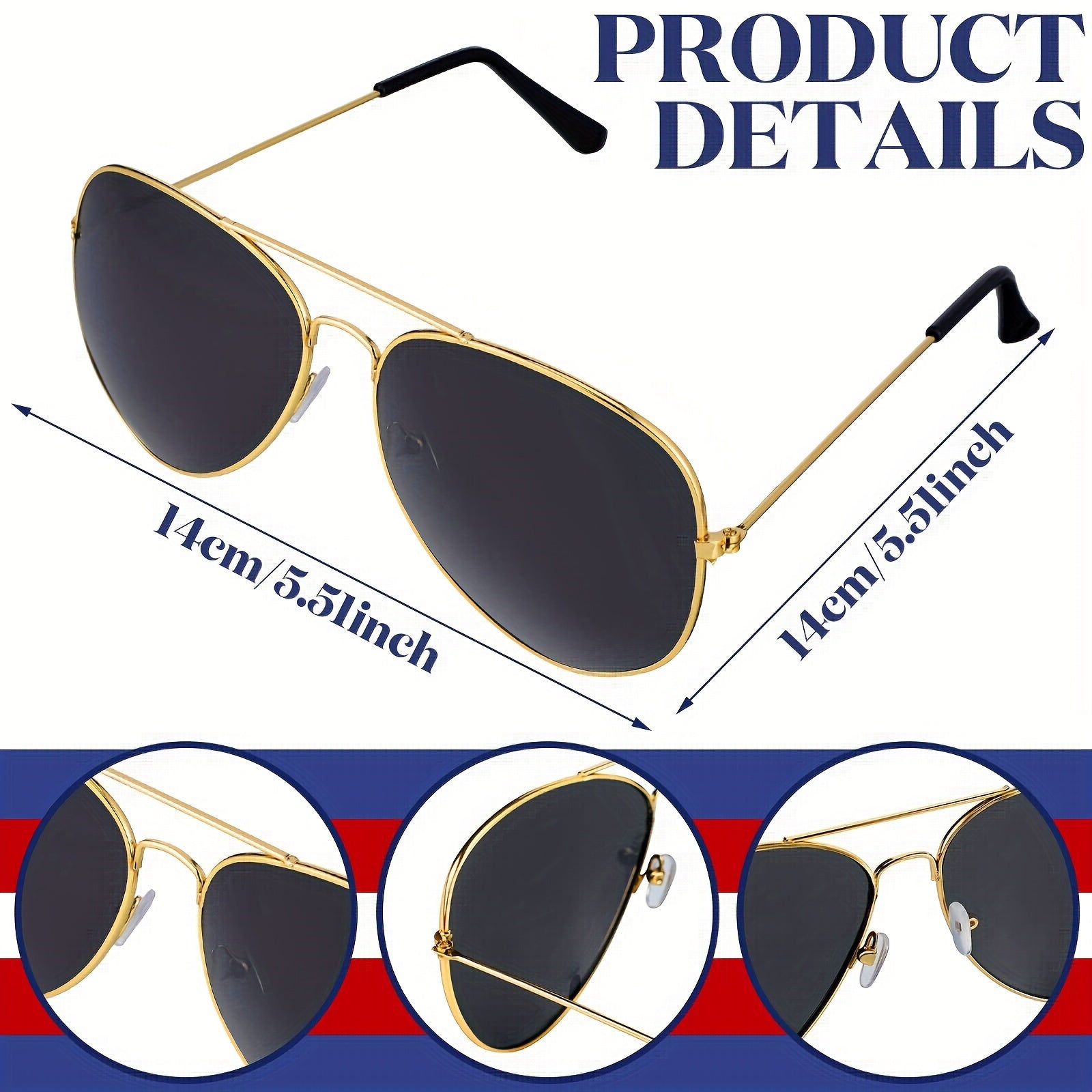 Women's Flight Attendant Costume Accessories Set with Hat Glasses Scarf Gloves