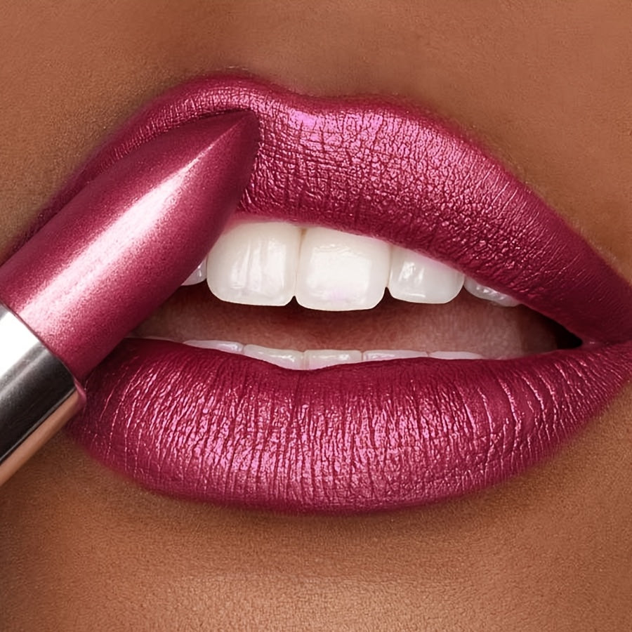Bálsamo labial impermeable para mujer, brillo de labios colorido de larga duración