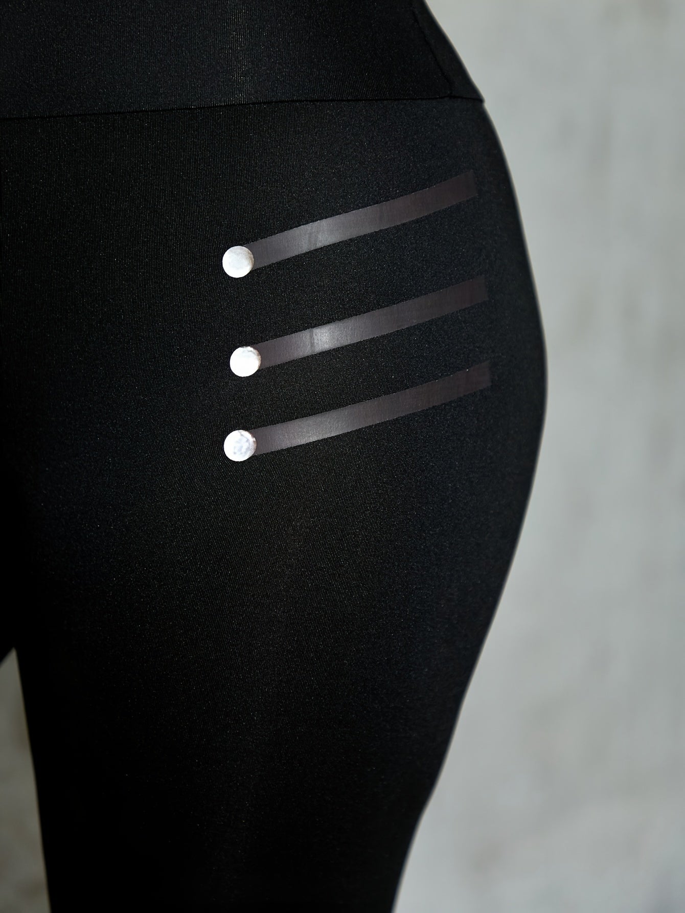 Plus Size Solid Skinny Leggings Casual Comfortable Stretchy Pants