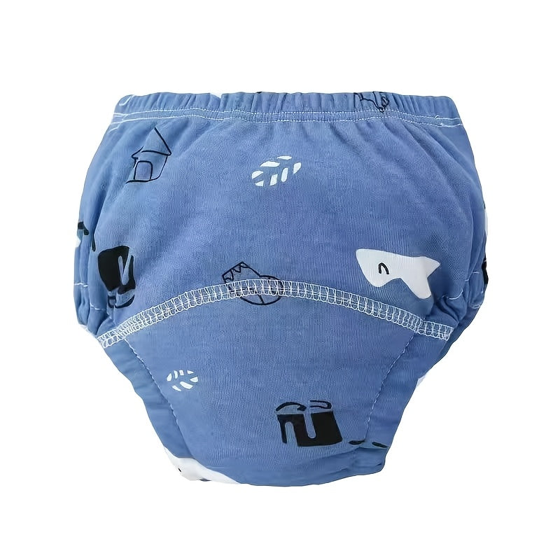 Set of 3 SoftTouch Washable Knit Training Diapers for Potty Training