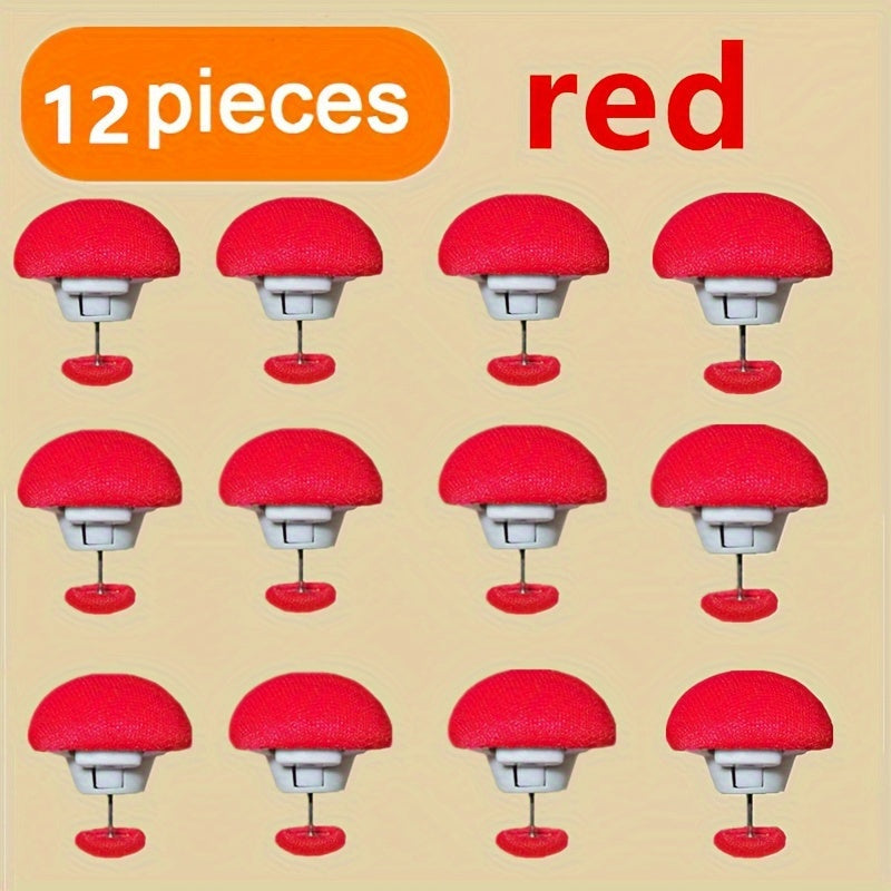Multifunctional Mushroom Shape Curtain Clips for Quilts and Sheets Reusable and Easy to Use