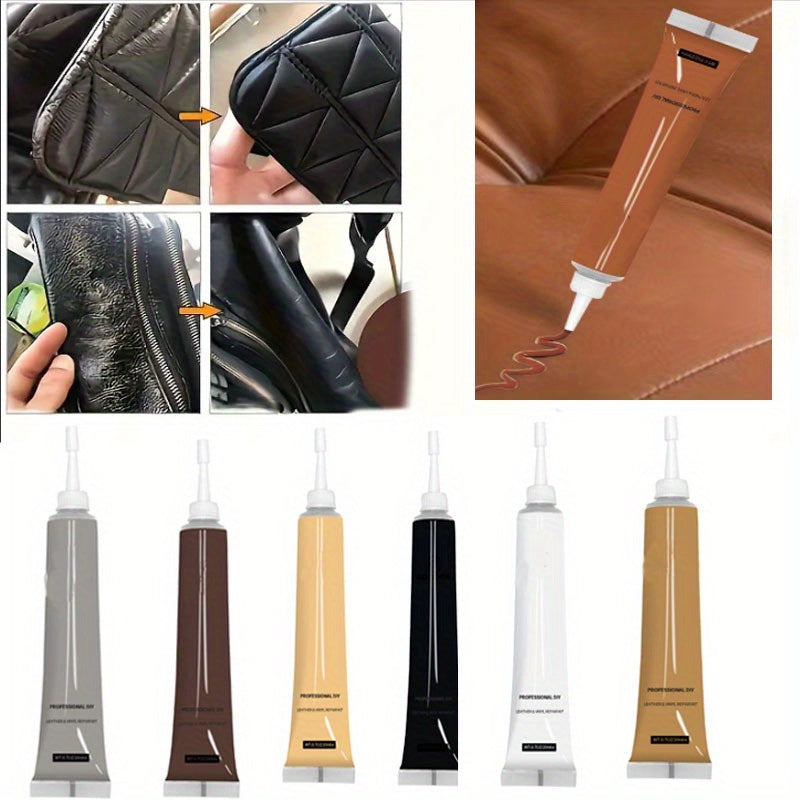 Multi-Color Leather Repair Paste for Shoes Bags Jackets Crack Scratch Filler