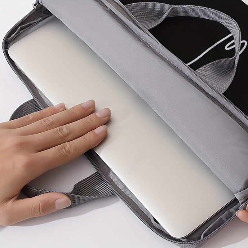 Cat Print Laptop Bag for Notebook and Tablet with File Storage Lightweight Protective Briefcase