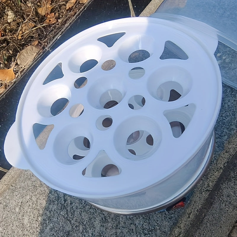 Multi-Function Egg Cooker Stainless Steel Automatic Power Off Food-Grade Kitchen Appliance