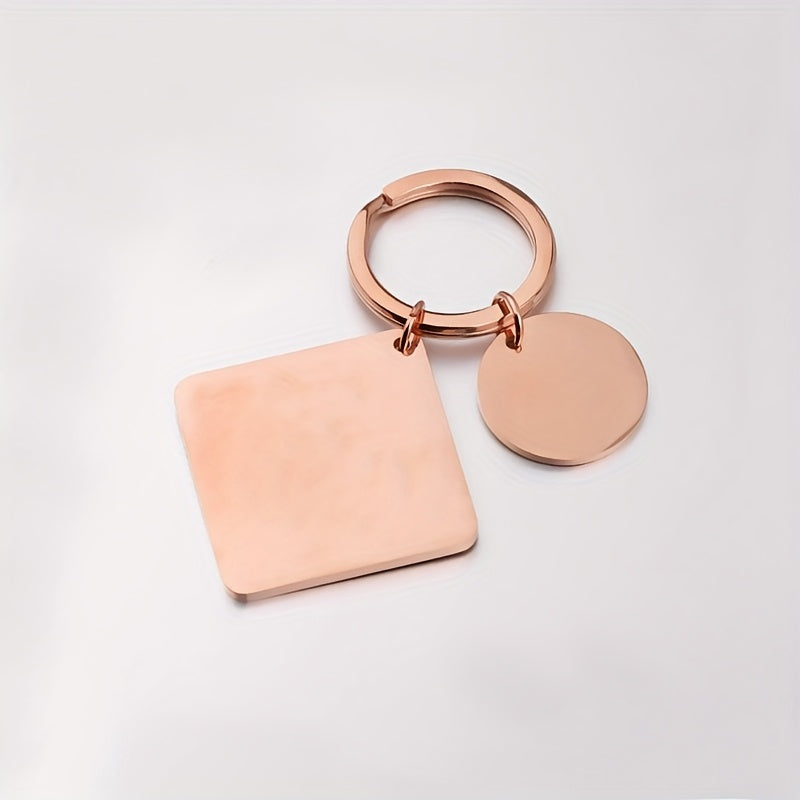 Engraved Custom Calendar Keychain for Couples Personalized Anniversary Gift