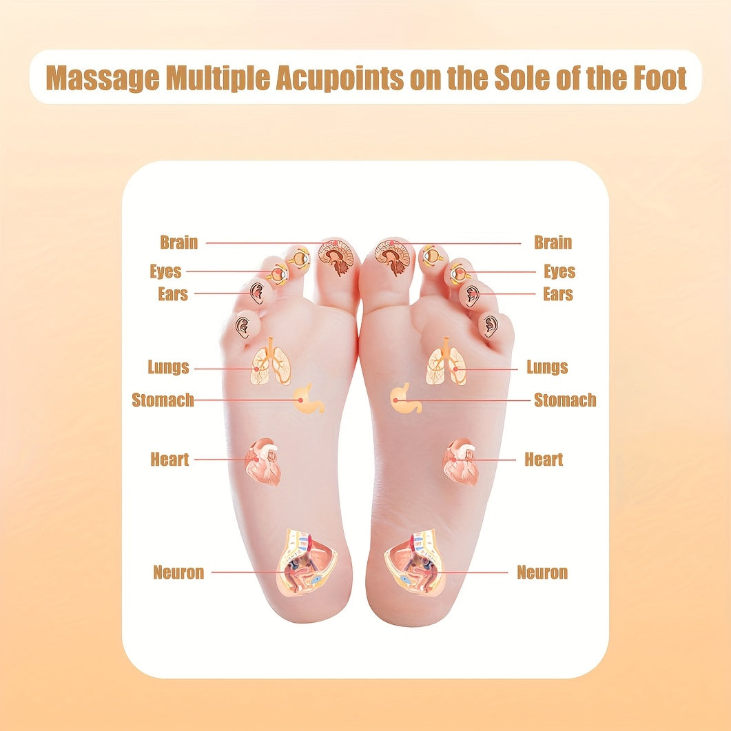 1 Taxta Massaji Matosi Uyda Foydalanish Uchun Akupressura Plitalari Bilan